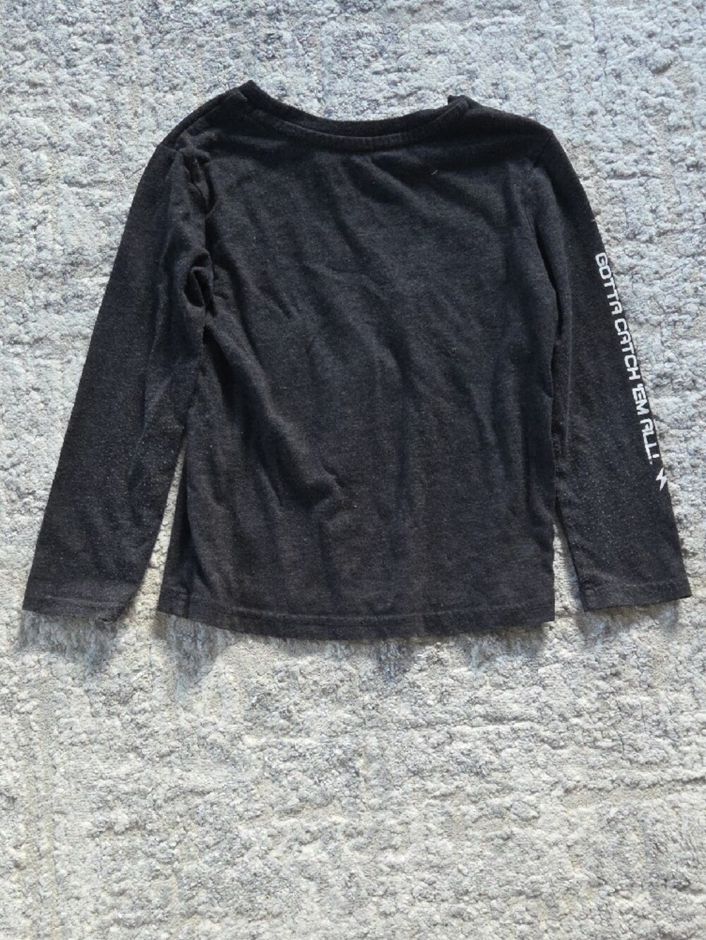 jumping beans Black Long-Sleeve Pikachu Graphic Tee Size 4 - Picture 4 of 4